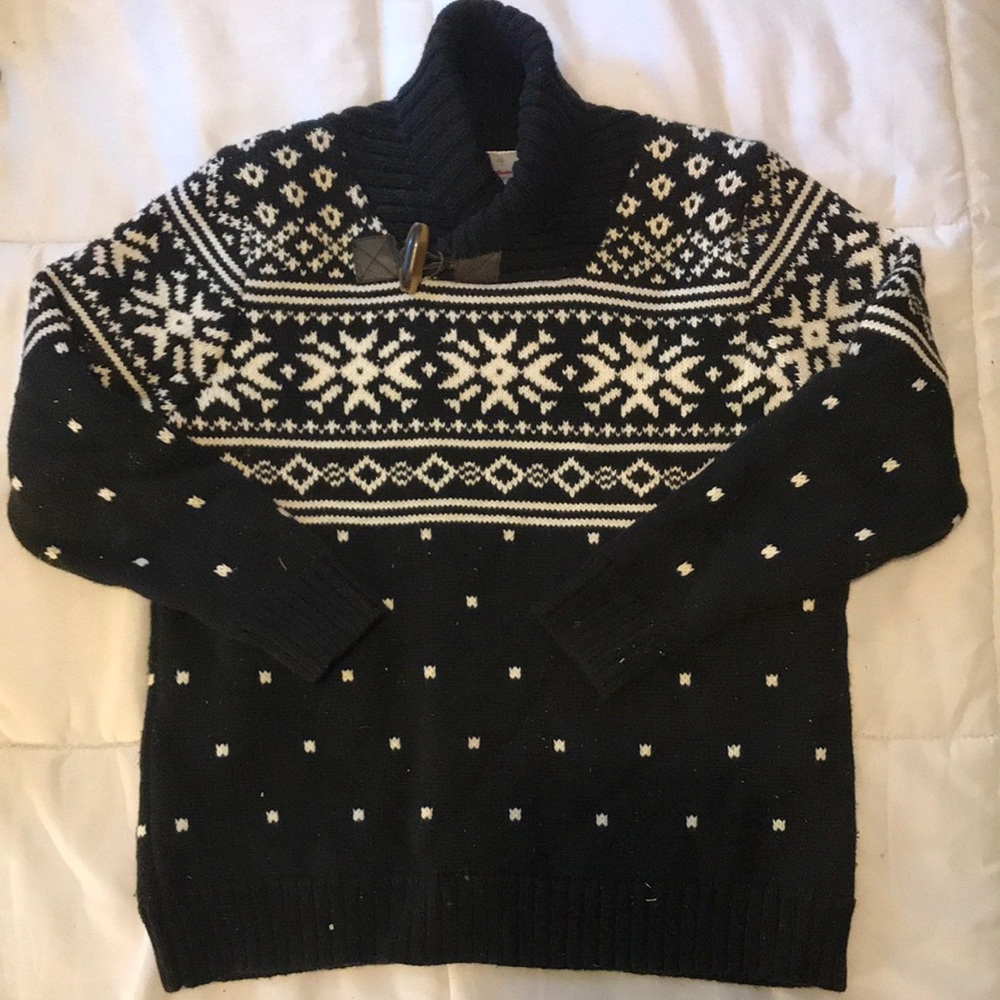 Hanna Andersson Cowl Neck Sweater